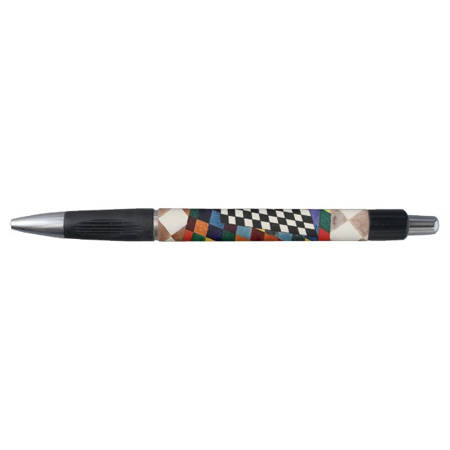 Kandinsky - Checked, abstract art Pen (Front)