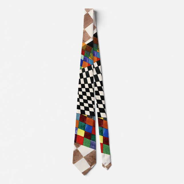 Kandinsky - Checked Tie (Front)