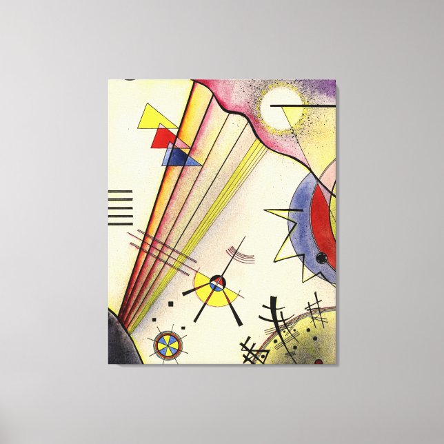 Kandinsky - Clear Connection Canvas Print (Front)