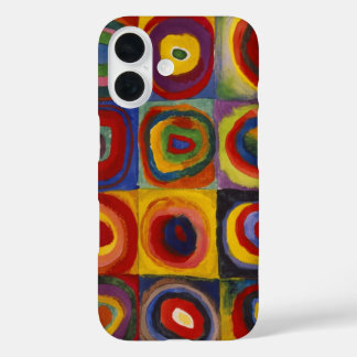 Kandinsky Colour Study of Squares Circles iPhone 16 Case