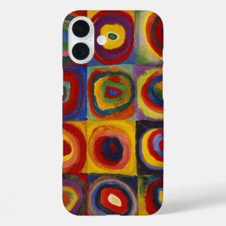 Kandinsky Colour Study of Squares Circles iPhone 16 Plus Case