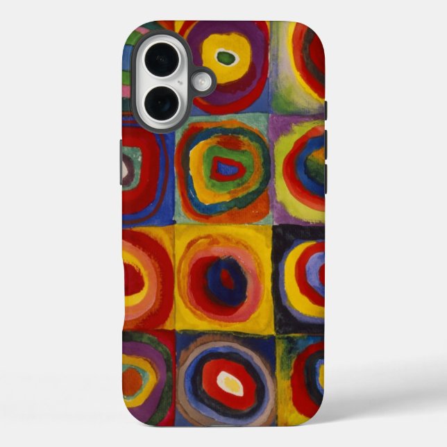 Kandinsky Colour Study of Squares Circles Case-Mate iPhone Case (Back)