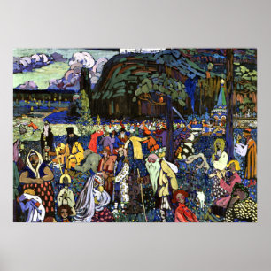 Kandinsky - Colourful Life Poster