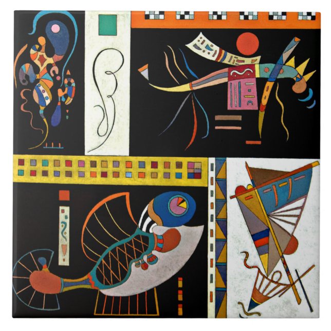 Kandinsky - Commuaunte Tile (Front)