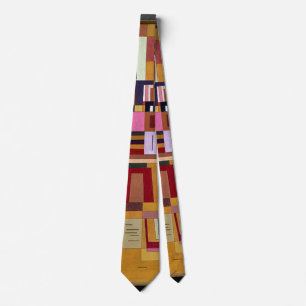 Kandinsky - Compensation Rose Tie