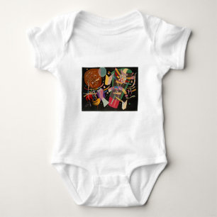 Kandinsky Composition 10 Abstract Painting Baby Bodysuit