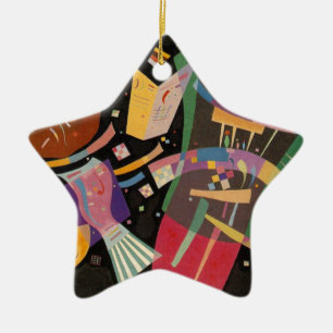 Kandinsky Composition 10 Abstract Painting Ceramic Ornament