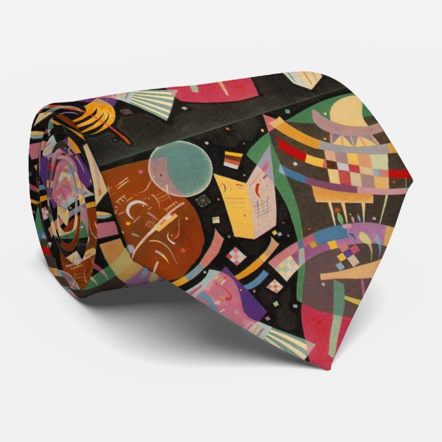 Kandinsky Composition 10 Abstract Painting Tie (Rolled)