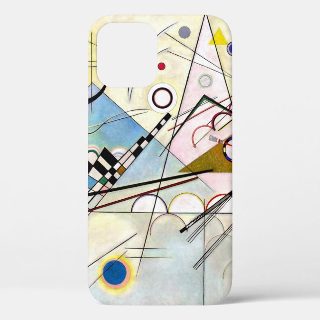 Kandinsky Composition 8 Case-Mate iPhone Case (Back)
