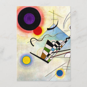 Kandinsky Composition 8 Enclosure Card