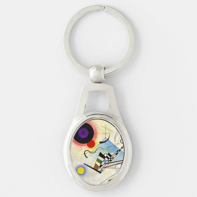 Kandinsky Composition 8 Keychain (Front)