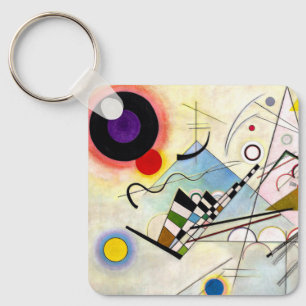 Kandinsky Composition 8 Keychain