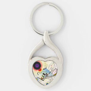 Kandinsky Composition 8 Keychain