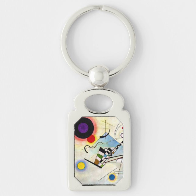 Kandinsky Composition 8 Keychain (Front)