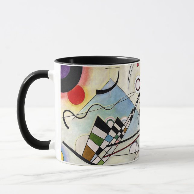 Kandinsky – Composition 8 Mug (Left)
