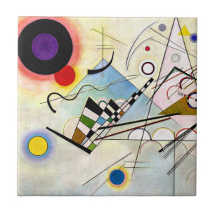 Kandinsky Composition 8 Tile