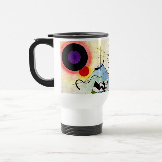 Kandinsky Composition 8 Travel Mug (Left)