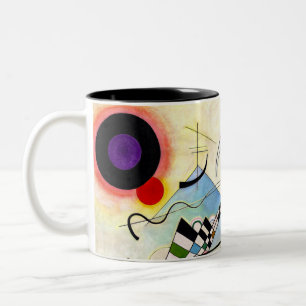 Kandinsky Composition 8 Two-Tone Coffee Mug
