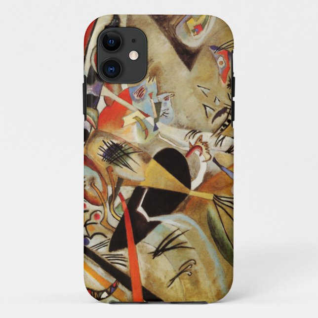 Kandinsky Composition Abstract Case-Mate iPhone Case (Back)