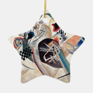 Kandinsky Composition Abstract Ceramic Ornament