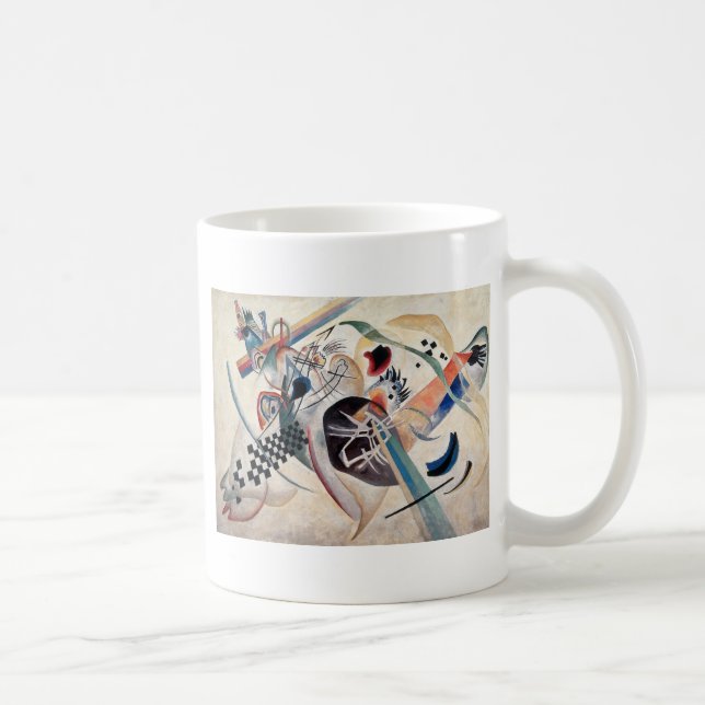 Kandinsky Composition Abstract Coffee Mug (Right)