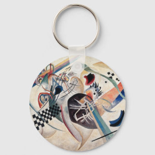 Kandinsky Composition Abstract Keychain