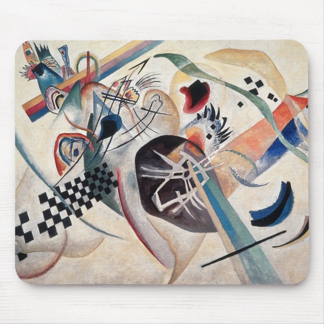 Kandinsky Composition Abstract Mouse Pad (Front)