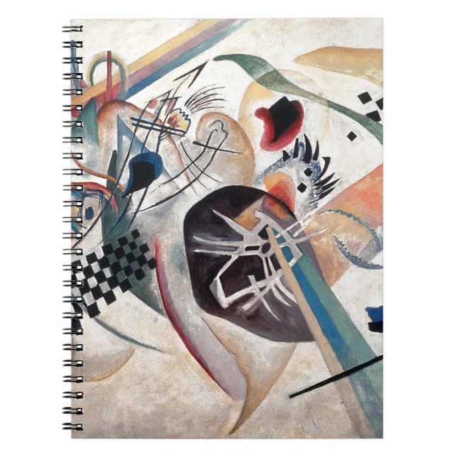 Kandinsky Composition Abstract Notebook (Front)