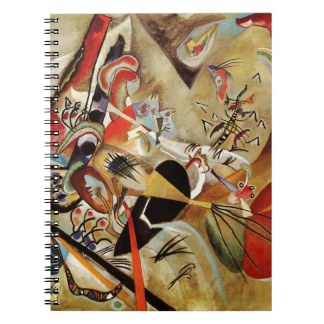 Kandinsky Composition Abstract Notebook (Front)