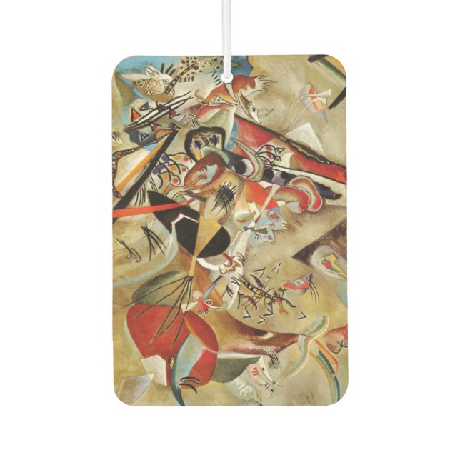 Kandinsky Composition Abstract Painting Air Freshener (Front)