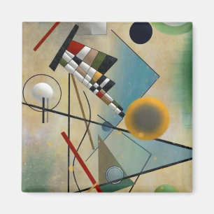Kandinsky Composition Abstract Painting Magnet