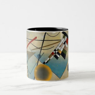 Kandinsky Composition Abstract Painting Two-Tone Coffee Mug