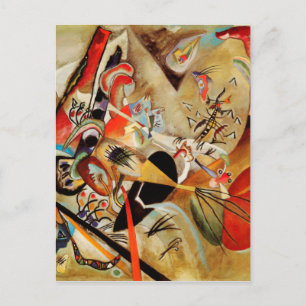 Kandinsky Composition Abstract Postcard
