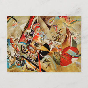 Kandinsky Composition Abstract Postcard