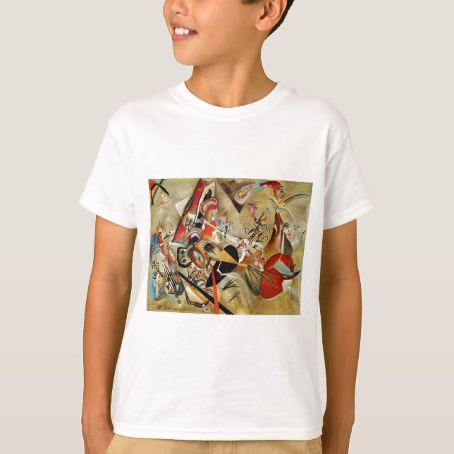 Kandinsky Composition Abstract T-Shirt (Front)