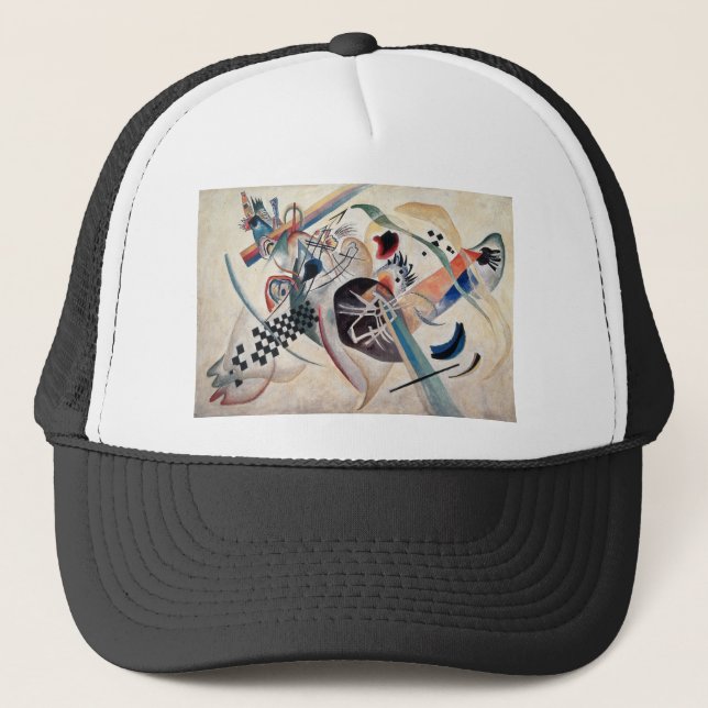 Kandinsky Composition Abstract Trucker Hat (Front)