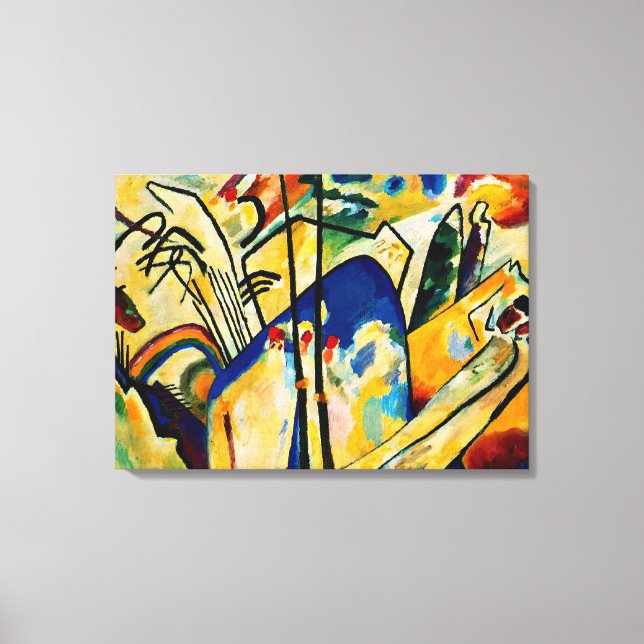 Kandinsky - Composition IV Canvas Print (Front)