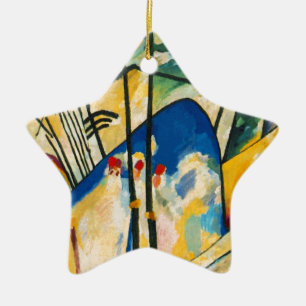 Kandinsky Composition IV Ceramic Ornament