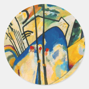 Kandinsky Composition IV Classic Round Sticker