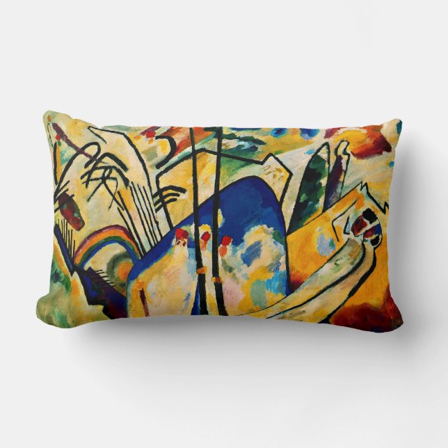 Kandinsky - Composition IV Lumbar Pillow (Front)