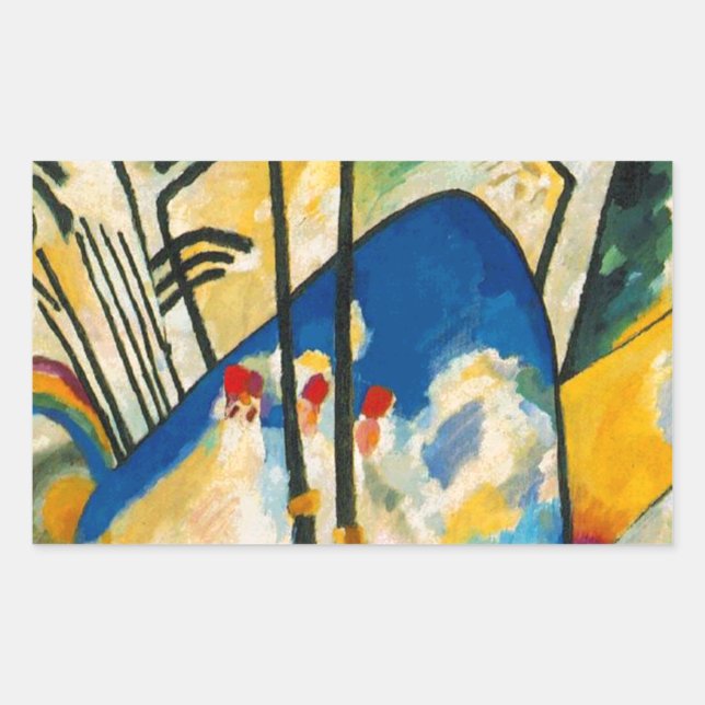 Kandinsky Composition IV Sticker (Front)