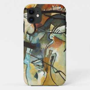 Kandinsky Composition V Abstract Painting iPhone 11 Case