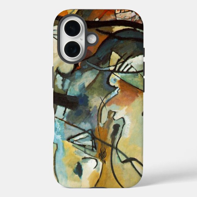 Kandinsky Composition V Abstract Painting Case-Mate iPhone Case (Back)