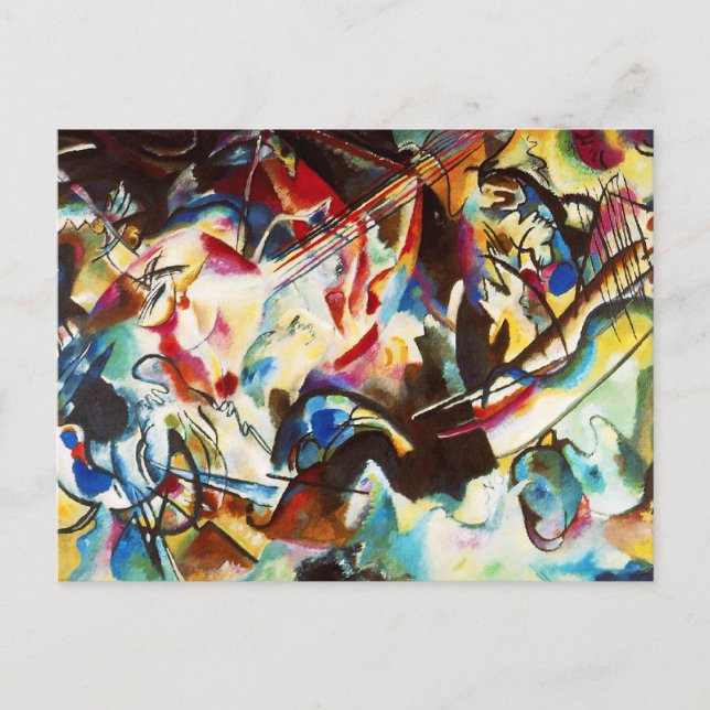 Kandinsky Composition VI Carte postale (Devant)