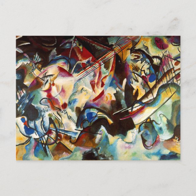 Kandinsky - Composition VI Postcard (Front)