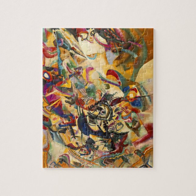 Kandinsky "Composition VII" Puzzle (Vertical)