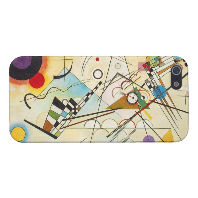 Kandinsky Composition VIII iPhone 5 Coque (Dos Horizontal)