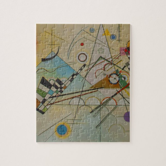 Kandinsky Composition VIII Jigsaw Puzzle (Vertical)