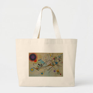 Kandinsky Composition VIII Large Tote Bag