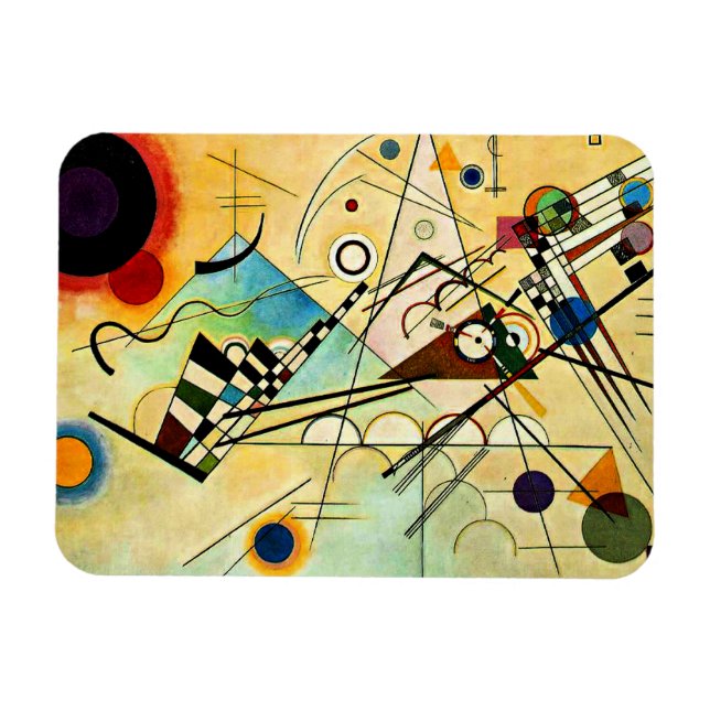 Kandinsky - Composition VIII Magnet (Horizontal)